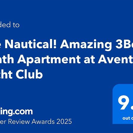 The Nautical! Amazing 3Bed 2Bath Apartment At Aventura Yacht Club Kültér fotó
